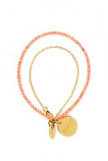 Assya London  Coral P&L Harmony Baby Charm Bracelet by Assya London