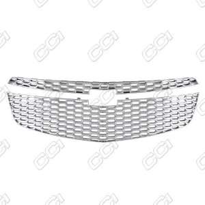   Impact Triple Chrome Plated ABS Grille Overlay 2011 2012 Chevy Cruze