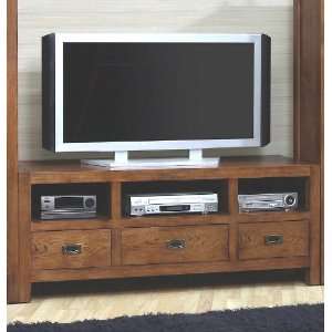   Natural Walnut Finish LCD / Plasma Flat Panel TV Stand