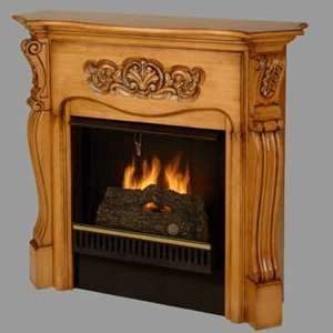  Real Flame Bella Indoor Ventless Fireplace   Oak