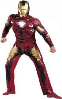 Disguise Costumes Mens Imm2 Iron Man Mark 6 Classic Muscle Adult 