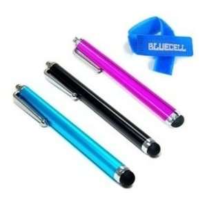  of Black Blue Pink Stylus Universal Touch Screen Pen for Ipad 2 Ipod 