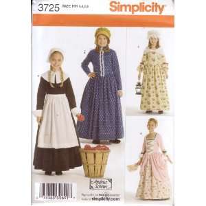 1830 girls dress pattern