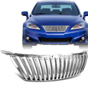   Lexus IS250 / IS350 Front Chrome Vertical Hood / Bumper Grill Grille
