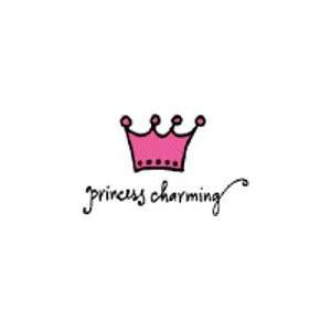 Princess Charming Wood Mounted Rubber Stamp