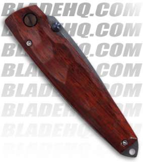   Tsuchi Damascus Manual Knife w/ Cocobolo Wood Handle MC 77D   Blade HQ