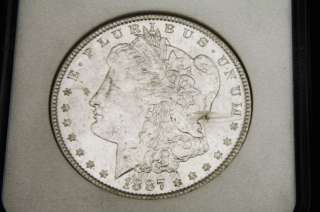 1884 O 1887 U.S. Morgan Silver Dollar Coins NGC MS64  
