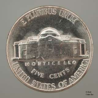 1954 S Choice BU Jefferson Nickel US Coin #10248845 41  