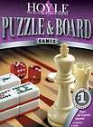 Hoyle Puzzle & Board 2005 w/ Casino 2006 PC DVD gambling card game 