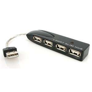  NEW 4 Port Mini USB 2.0 Hub (USB Hubs & Converters 