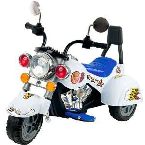  Lil RiderT White Knight Motorcycle   Three Wheeler   Toys 