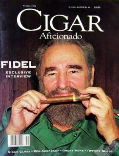 Cigar Aficionado Magazine   Summer 1994   Fidel Castro   Tasting 