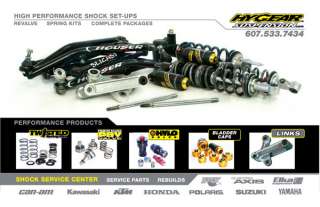   Rate Front Spring Kit 09 10 Yamaha YFZ 450R atv quad shock  