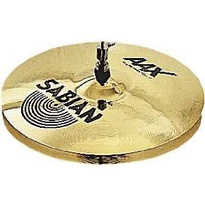  Sabian 13in Studio Hats Aax Cymbal Brilliant Medium Thin 