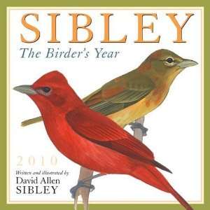   Allen Sibley The Birders Year 2010 Wall Calendar