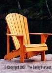 Adirondack Chair Plans   Full Size Patterns  