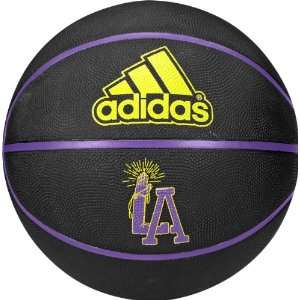  Adidas Pro Street Basketball   LA (La   Black/Sharp Purple 