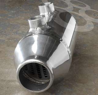 Turbo Water to Air Intercooler Long Flow/Barrel Style , 4X6