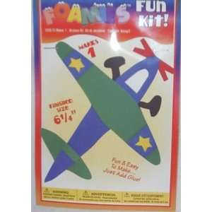  Foam Make an Airplane Craft Kit Toys & Games