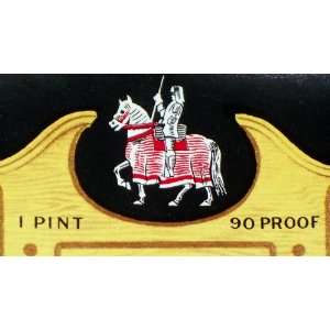 Royal Knight Blended Whiskey Label, 1 Pint, 1930s 