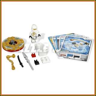 LEGO NINJAGO 2171 Spinner dragon White Ninja ZANE DX Spinjitzu 