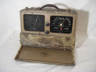 Vintage Zenith Wave Magnet Radio   For Parts  