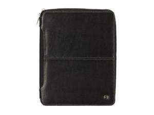 Griffin GB02428 Executive Passport Leather Folio with Zipper Closure 