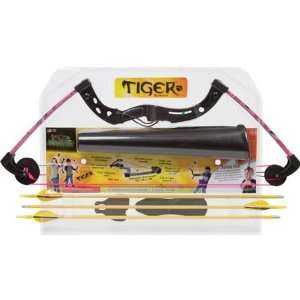 Martin Tiger Youth Bow Package (Pink/Camo, 10 20 Pounds)  
