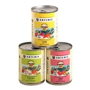  Artemis Holistic Fresh Mix Beef Canned Dog Food 12 13 oz 