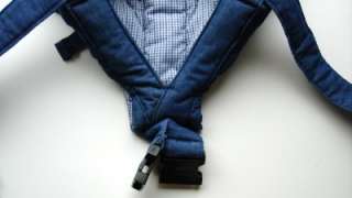 Infantino Baby Infant Carrier Cotton Denim Blue Jean  