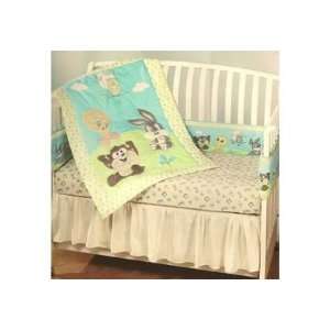   : Baby Looney Tunes Nursery 3 Piece Crib Bedding Set: Night Owl: Baby