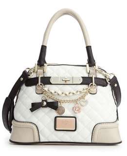 GUESS Handbag, Amour Small Dome Satchel   Handbags & Accessories 