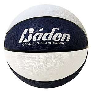 Baden Official Rubber Basketball Navy White 27.5 Inch  