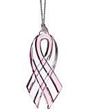 Macys   Lenox Christmas Ornament, 3.25 Breast Cancer Ribbon customer 