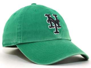 New York Mets Green hat cap Slouch Fitted Large St. Patricks Day 