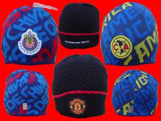 Soccer Beanie Winter Hat. Beanies of Professional Teams. Barcelona 