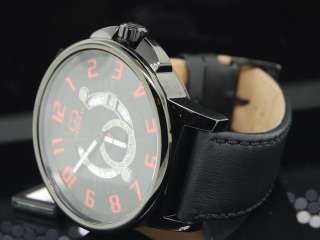 MENS CURTIS & CO BIG TIME HAPPY HOUR BLACK & RED WATCH  