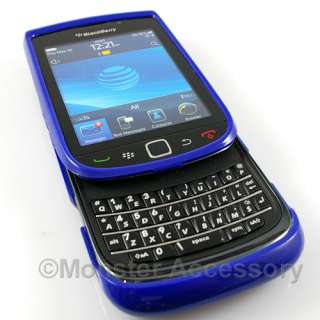 Blue xMatrix Hard Case Blackberry Torch 9800 Accessory  