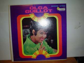 OLGA GUILLOT SELF TITLED MEXICAN LP 1972 BOLERO MEXICO CUBA  