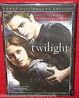TWILIGHT 3 DISC DELUXE EDITION TARGET EXCLUSIVE NEW,SEALED IN HAND 