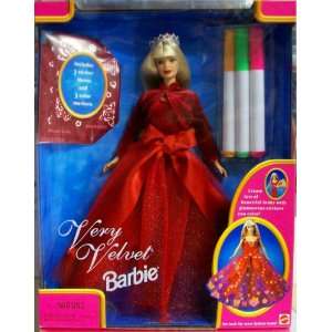  Very Velvet Barbie Doll Gift Set Toys & Games