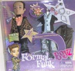 Bratz Formal Funk Boyz Eitan Boy Doll with Tux  