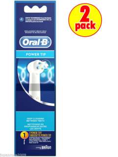 BRAUN Oral B Power Tip Replacement Brush Head (2 count)  