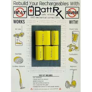    7.2 Volt NiCd Rechargeable Battery Rebuild Kit: Everything Else