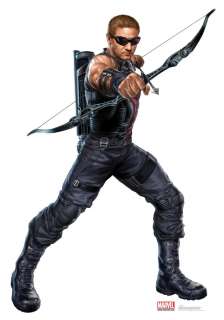 AVENGERS 2012 MOVIE HAWKEYE LIFESIZE STANDEE STAND UP LICENSED 1184 