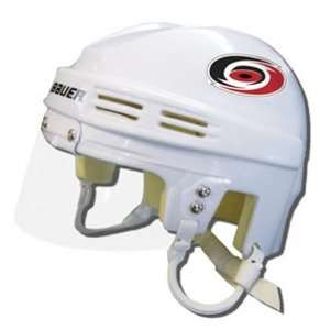 Official NHL Licensed Mini Player Helmets   Carolina Hurricanes (white 
