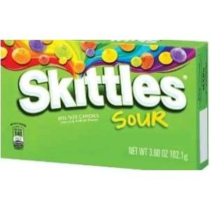 Skittles Sours (1) Box Bite Size Candies  Grocery 