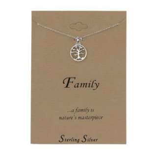 Family Inspirational Pendant Necklace   16.Opens in a new window