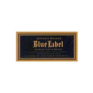    Johnnie Walker Scotch Blue Label 200ML: Grocery & Gourmet Food