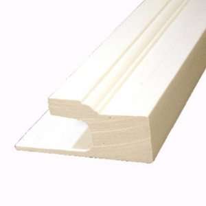   Corp 71 1/4X2 Wht Brickmould (Pack Of 6) 6570700 Moulding Exterior Pvc